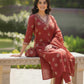 Classic Maroon 3-Piece Suit
