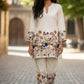 Ivory Women's Floral Print Co-Ord Set