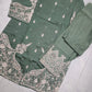 Sage Green Embroidered suit