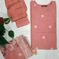 Terracotta Grace Jamdani Cotton Suit Set