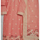 Terracotta Grace Jamdani Cotton Suit Set