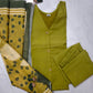 Olive Green Cotton 3 piece Set