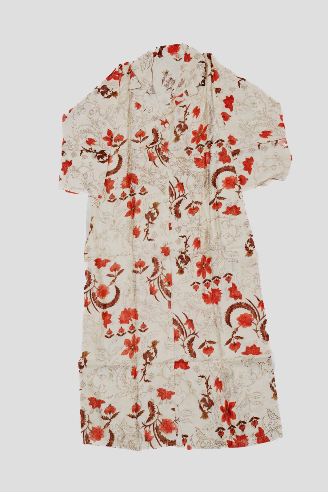 Ivory Vatican Silk Coord Set
